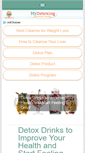 Mobile Screenshot of mydetoxing.com